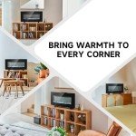 CO-Z 85cm Electric Fireplace with Remote Control