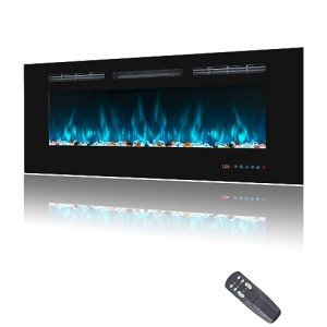 122cm Electric Fireplace Insert with Remote & Touchscreen