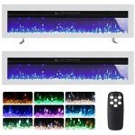 WarmieHomy 3-in-1 Electric Fireplace with Remote Control