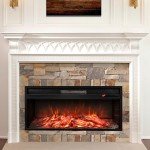 TANGZON Wall Mounted Electric Fireplace with Remote