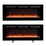 Dimplex Sierra Optiflame Wall Mount Electric Fireplace