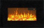 Sureflame 26" Wall Mounted Electric Fire - Black