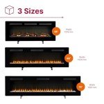 Dimplex Sierra Optiflame Wall Mount Electric Fireplace