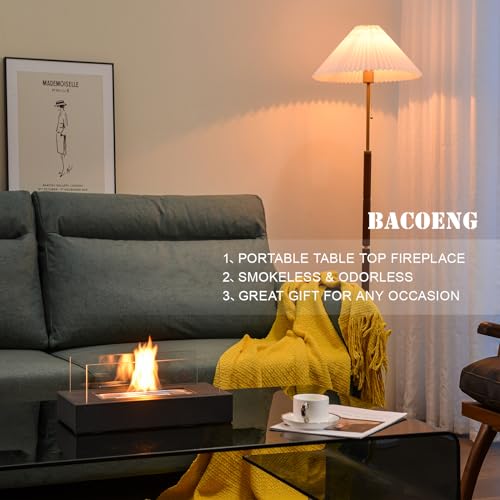 BACOENG Portable Bio Ethanol Tabletop Fire Pit