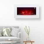 TruFlame 71.8CM Wall-Mounted Electric Fire