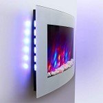 TruFlame 89.2cm LED Wall-Mounted Electric Fire