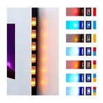 TruFlame 71.8CM Wall-Mounted Electric Fire