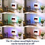 Endeavour Egton Wall-Mounted Electric Fire with Remote