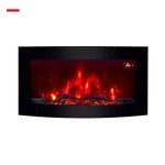 TruFlame Wall Mounted Electric Fire with LEDs