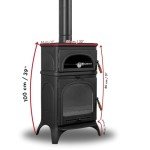 Cast Iron Multi-Fuel Wood Burning Stove