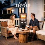 BIGHORN 6KW Portable Gas Patio Heater