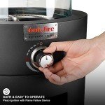 Onlyfire Round Gas Fire Pit with Wheels