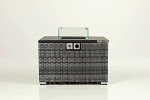 REALGLOW Warmpact Square Gas Fire Pit - Grey