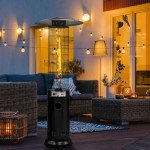 Dellonda 13kW Black Gas Patio Heater