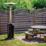 Dellonda 13kW Black Gas Patio Heater