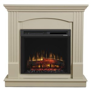 Dimplex Chadwick Cream Electric Fireplace Suite