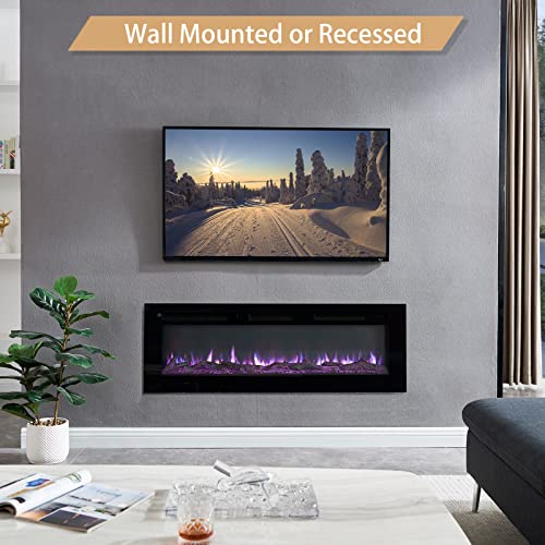 FLAMEKO Wilton 3-in-1 Electric Fireplace with Remote