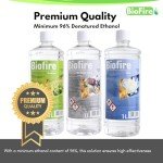 Eco-Friendly Bioethanol Fuel for Stoves and Fireplaces