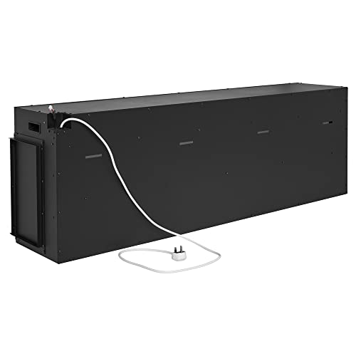 Endeavour Rosedale 60" Electric Fireplace with LED Flames