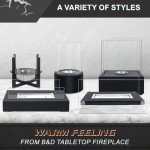 Bio Ethanol Tabletop Fireplace with Extinguisher