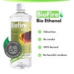 2L Bioethanol Fuel for Clean Burning Fire