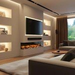 Endeavour Rosedale 60" Electric Fireplace with LED Flames