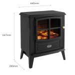Dimplex Brayford 2KW Electric Fireplace Stove