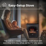 Dimplex Club Optiflame Electric Stove with Remote