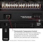 Dimplex Club Optiflame Electric Stove with Remote