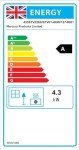 NRG Defra 4.3KW Eco Design Woodburning Stove