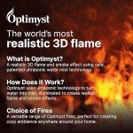 Dimplex Evandale Optimyst Electric Free Standing Stove