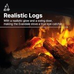 Dimplex Evandale Optimyst Electric Free Standing Stove