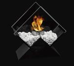 Diamond Portable Tabletop Fire Bowl - Bio Ethanol