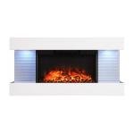 MachenFlame 32" Wall-Mounted Electric Fireplace with WiFi