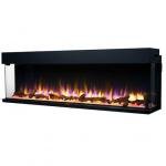 Endeavour Rosedale 60" Electric Fireplace with LED Flames