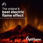 Dimplex Casper Electric Stove with LED Flame Effect