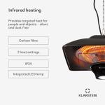 Blumfeldt Electric Infrared Hanging Patio Heater