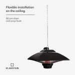 Blumfeldt Electric Infrared Hanging Patio Heater