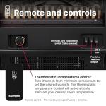 Dimplex Leckford Electric Stove with LED Flame