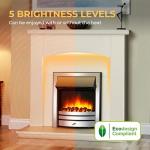 Endeavour Cayton 42" Electric Fireplace Suite