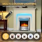 Endeavour Cayton 42" Electric Fireplace Suite