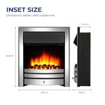Endeavour Cayton 42" Electric Fireplace Suite