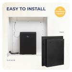 Endeavour Cayton 42" Electric Fireplace Suite