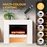 Endeavour Staxton Electric Fireplace Suite with Remote