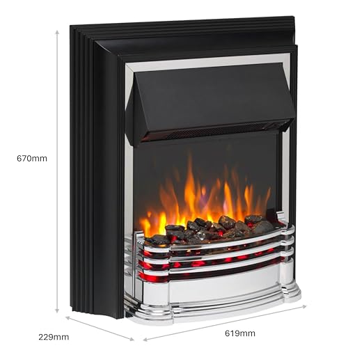 Dimplex Detroit Deluxe Freestanding Electric Fireplace