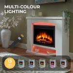 Ebberston Electric Fireplace Suite with Realistic Flames