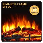 Ebberston Electric Fireplace Suite with Realistic Flames