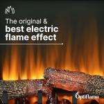 Electric Inset Fireplace Insert for Cozy Warmth