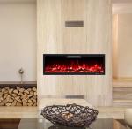 TruFlame 50-Inch Black Wall-Mounted Electric Fireplace