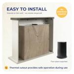 Farlington Camino Electric Wood Burning Stove 120cm